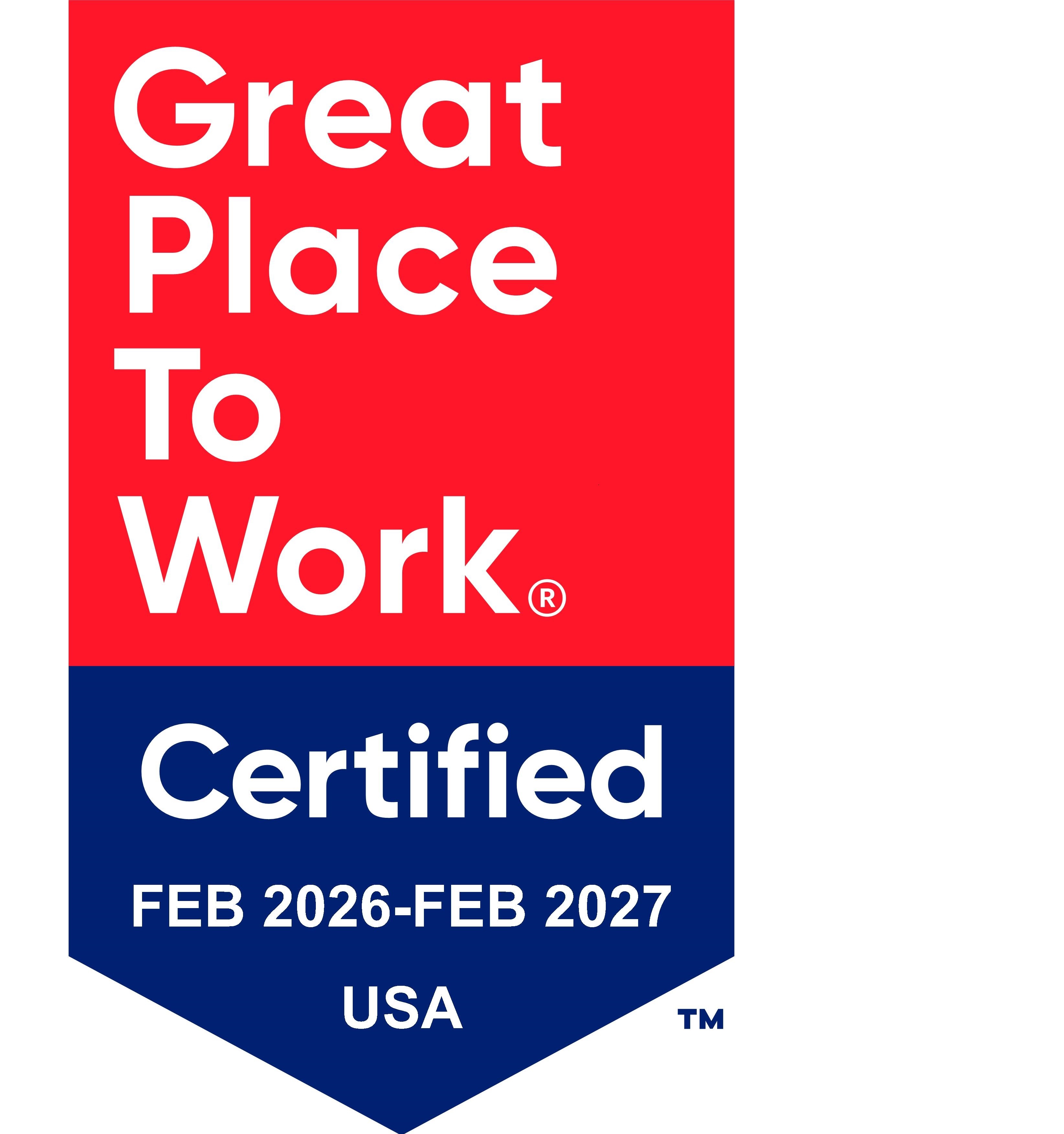 Great Place to Work!